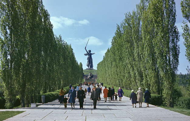 Волгоград. Мемориал на Мамаевом кургане.